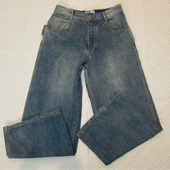Ronny Kobo Shoshanne Denim Jeans in Blue Size 30 - Picture 13 of 13